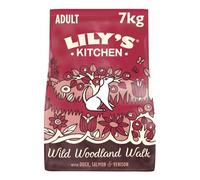 Lily’s Kitchen Fabriqué à partir d’ingrédients naturels Adulte Aliments secs pour chiens Saumon et chevreuil Recette sans céréales 7kg