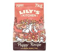 Lily’s Kitchen Fabriqué à partir d’ingrédients naturels Aliments secs pour chiens adultes Poulet, saumon et petits pois Recette sans céréales Sac de 7kg