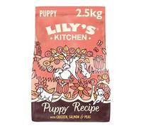 Lily’s Kitchen Fabriqué à partir d’ingrédients naturels Aliments secs pour chiens adultes Poulet, saumon et petits pois Recette sans céréales Sac de 2.5kg