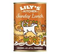 Lily’s Kitchen Fabriqué à partir d’ingrédients naturels Boîte d’Aliments humides pour Chiens Adulte au Poulet aux Légumes 6 x 400g