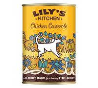 Lily’s Kitchen Fabriqué à partir d’ingrédients naturels Boîte d’Aliments humides pour Chiens Adultes au Poulet et à la Dinde 6 x 400g