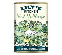 Lily’s Kitchen Fabriqué à partir d’ingrédients naturels Boîte d’Aliments humides pour Chiens Adultes au Poulet, avec des Pommes de Terre et de la Banane 6 x 400g
