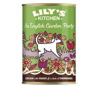 Lily’s Kitchen Fabriqué à partir d’ingrédients naturels Boîte d’Aliments humides pour Chiens Adultes au Poulet, Pommes de Terre et Fraise 6 x 400g