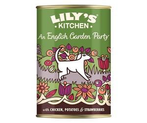 Lily’s Kitchen Fabriqué à partir d’ingrédients naturels Boîte d’aliments humides pour chiens adultes Garden-party à l’anglaise 6 x 400g