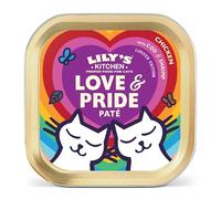 Lily’s Kitchen Pâté au Poulet, Cabillaud et Crevettes Aliment Complet pour Chats Adultes 19 X 85 G