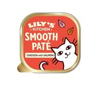 Lily’S Kitchen Pâtée au Poulet au Saumon en Barquette Aliment Complet pour Chat Adulte 19 X 85 G