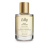 Lily Satin Huile de luxe polyvalente pour cheveux et corps, parfum lys amoureux, 50 ml