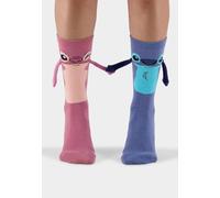 Lily & Stitch - Chaussettes fantaisie Let's Hold Hands (lot de 1), multicolore, 10-12
