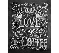 Lily & Val AFWDC94534 Toile Imprimée, Décoration Murale Affiche Murale, Multicolore, 40 x 50 cm