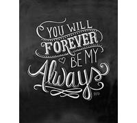 Lily & Val (Always 40 x 50 cm Toile Imprimée