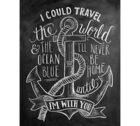 Lily & Val (Anchor 40 x 50 cm Toile Imprimée