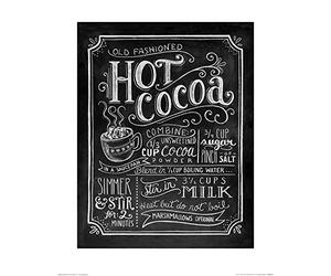 Lily & Val (Hot Cocoa 40 x 50 cm Toile Imprimée