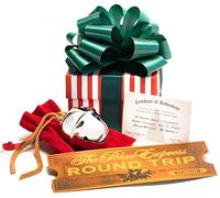 LilyDeal Polar Express Sleigh Bell Coffret Cadeau avec Ticket de Voyage Rond (1)