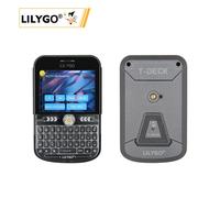 LILYGO ® Carte de développement T-Deck Plus ESP32-S3 LoRa, module sans fil LoRaWAN à faible consommation d'énergie pour communication longue distance Black (Int.Ant.)