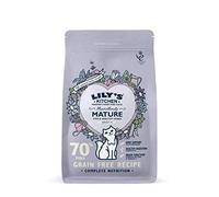 Lily's Kitchen à Base d'ingrédients naturels Nourriture sèche pour Chats à Base de Poisson Blanc à la Dinde et à la Truite Recette sans céréales 800 g