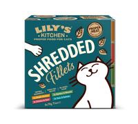Lily's Kitchen – Filets effilochés pour chat – Lot 8 x 70 g