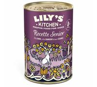 LILY'S KITCHEN-Aliment humide pour chien à la dinde, cranberries et légumes Lily’s Kitchen Recette senior - 400 g