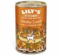 LILY'S KITCHEN-Aliment humide pour chien au poulet et aux légumes Lily’s Kitchen - 400 g