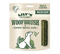 Lily's Kitchen Bâtonnets à Mâcher pour Hygiène Bucco-Dentaire Woofbrush - Friandise pour Chien Moyen (7 x 28g)