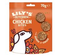 Lily's Kitchen - Bouchées pour Chien - Poulet, Quinoa et Gingembre sans Céréales - Sachet 70g