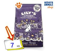 Lily's Kitchen - Aliments secs pour chiens seniors Nutrition complète - Dinde et truite - 7 kg