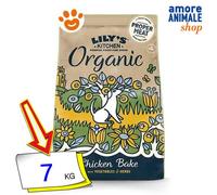 Lily’s Kitchen Fabriqué à partir d’ingrédients naturels Aliments secs pour chiens adultes Poulet bio cuit au four Nutrition équilibrée 7kg