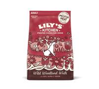 Lily's Kitchen Croquettes complètes pour chien adulte, Canard, Saumon et Cerf, sans céréales, Omega-3, Glucosamine et Probiotiques, 7 kg