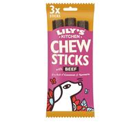 Lily's Kitchen Friandises Bâtonnet à mâcher au bœuf 120g
