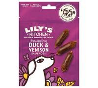 Lily's Kitchen - Friandises Duck & Venison Sausages Au Canard Pour Chien - 70g