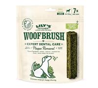Lily's Kitchen Grand bâtonnet dentaire à mâcher Woofbrush pour chiens adultes à base d'ingrédients naturels (7 x 47g)