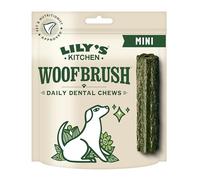 Lily's Kitchen Mini-bâtonnet dentaire à mâcher Woofbrush pour petits chiens adultes à base d'ingrédients naturels 7 x (10 x 13g)