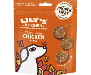 Lily's Kitchen Mini Bouchées Friandises Pour Chien Poulet Quinoa Et Gingembre 70g