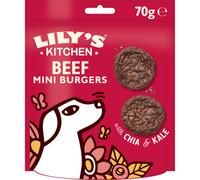Lily's Kitchen - Friandises Beef Mini Burgers au Bœuf pour Chien - 70g