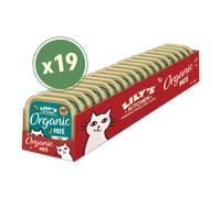 Lily's Kitchen Pâté humide pour chat au poisson biologique 19 x 85 g