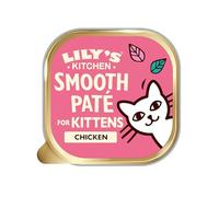 Lily's Kitchen Pâté lisse pour chaton, Poulet + bœuf (19 x 85 g)