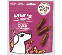 LILY'S KITCHEN-Mini saucisses au canard et chevreuil friandise pour chien Lily’s Kitchen - 70 g
