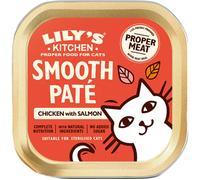 Lily's Kitchen Smooth Paté Pâtée Pour Chat Saumon Et Poulet 85g