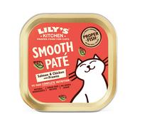 LILY'S KITCHEN-Terrine au saumon et poulet avec crevettes pour chat Lily’s Kitchen - 85 g