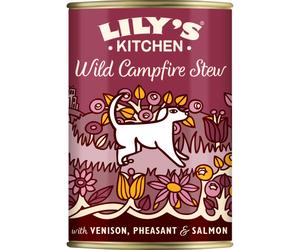 Lily's Kitchen Wild Campfire Stew Pâtée Pour Chien Chevreuil Faisan Et Saumon 400g