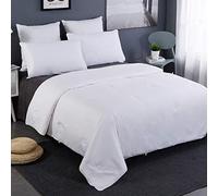 LilySilk Couette Tempérée en Soie 4 Saisons Garnissage 100% Longues Fibres de Soie 360 GR/m2 Housse Coton 300 TCI Hypoallergénique Anti-acariens 240x260cm,1.75kg
