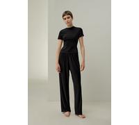 LILYSILK Ensemble Détente Jersey Silk Breeze Noir S - Léger, Respirant et Ajusté pour Femme
