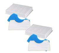 LILYY 2set aspirateur poussière filtres hepa for Samsung DJ63-00672D SC4300 SC4340 SC4350 SC4530 SC4570 etc pièces d'aspirateur