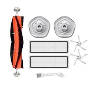 LILYY Kit de pièces de rechange pour aspirateur robot Xiaomi Dreame W10 W10 Pro avec brosse latérale principale et filtre HEPA