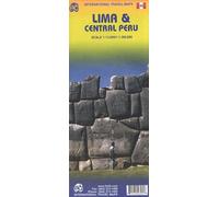 Lima & central peru 1/13 000, 1/1 500 000 - Collectif - Itm Publishing - broché - Atlas / carte