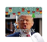 l'image de l'amérique président ridicule trump tapis de souris en jeu - office mat noël