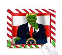 l'image de l'amérique président triste grenouille trump tapis de souris canne de noël du tapis.