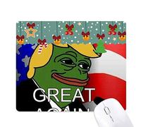 l'image de l'amérique triste grenouille président trump tapis de souris en jeu - office mat noël