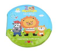 L'imagerie Des Bébés Bain pour Bébé Imperméable et Résistant aux Déchirures Livre de Bain pour Bébé Enfants Apprenant des Jouets pour Le Bain Des pour Enfants(zoo)