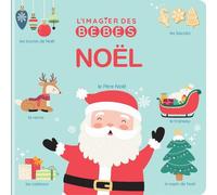 L'imagier des bébés Noël - Premiers imagiers - tout en carton dès 6 mois
