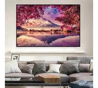 LIMAIDUO Affiche de paysage magnifique de Fugaku Honshu, impression sur toile, art mural moderne, tableau pour la décoration du salon (70x100cm/sans cadre)